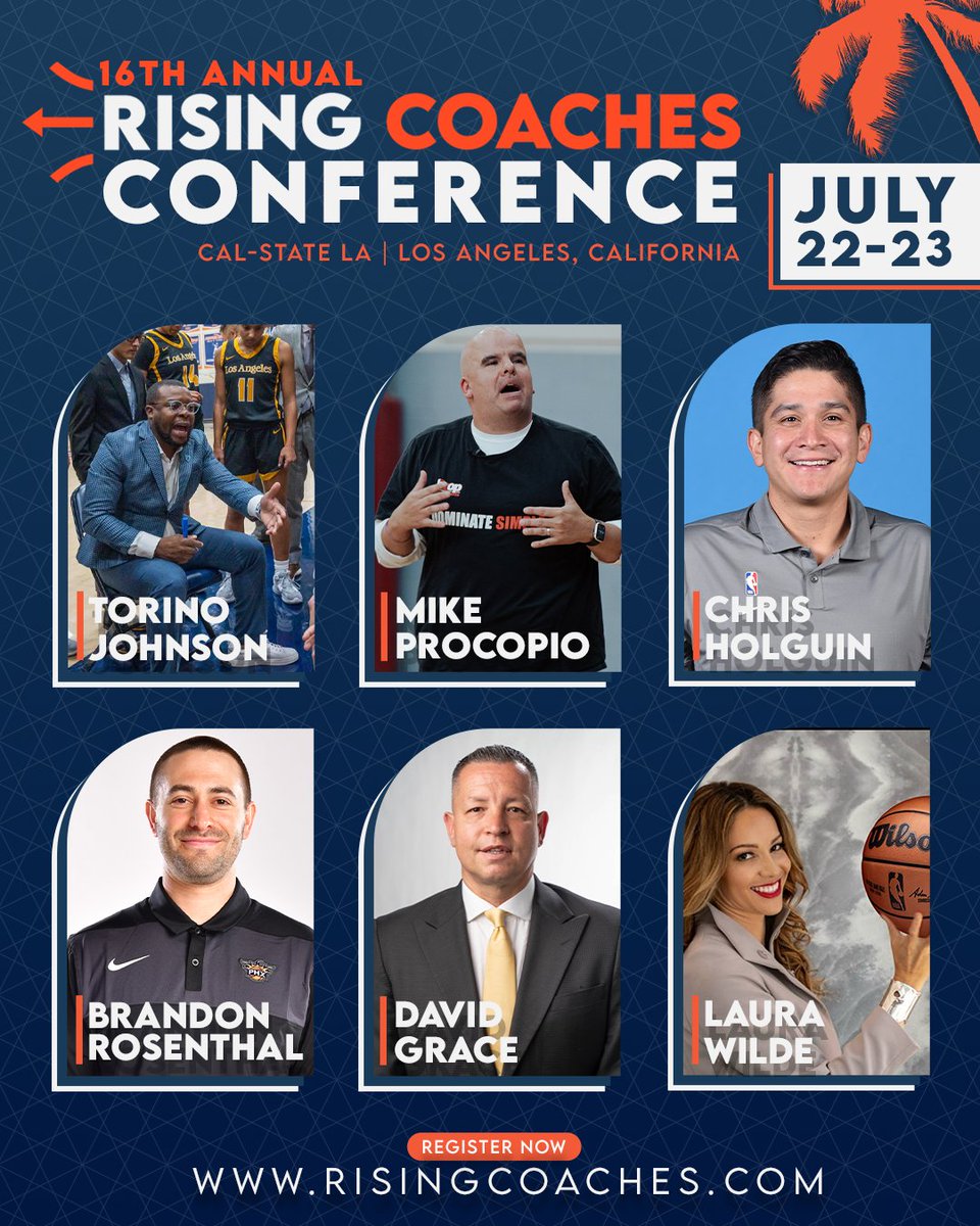 RisingCoaches's tweet image. 🏀 Day Passes are now available!
If you’ve got practice, you can still catch a full day of speakers, networking, and coaching insight.
📍 Los Angeles | July 22-23
🎟️ Tuesday Day Pass: buy.stripe.com/5kQ14n84D1P8c3…
🎟️ Wednesday Day Pass: buy.stripe.com/eVq00j3OneBUeb…