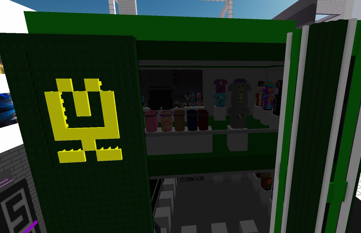 MKDRGN9's tweet image. got the new building finally put together and stashed all my wearables inside