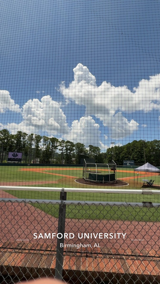Davis MacIsaac (@davismacisaac) on Twitter photo Had a great day with <a href="/SamfordBaseball/">Samford Baseball</a> today at the prospect camp! I threw 3IP, 6K, 0H, 1BB, 1ER, 1HBP, T81
<a href="/tdavid_4/">Tony David</a> <a href="/lsabaseball24/">Lee-Scott Baseball</a> <a href="/PG_Scouting/">Perfect Game Scout</a> <a href="/PB_Uncommitted/">Prep Baseball Uncommitted</a> Had a great day with <a href="/SamfordBaseball/">Samford Baseball</a> today at the prospect camp! I threw 3IP, 6K, 0H, 1BB, 1ER, 1HBP, T81
<a href="/tdavid_4/">Tony David</a> <a href="/lsabaseball24/">Lee-Scott Baseball</a> <a href="/PG_Scouting/">Perfect Game Scout</a> <a href="/PB_Uncommitted/">Prep Baseball Uncommitted</a>