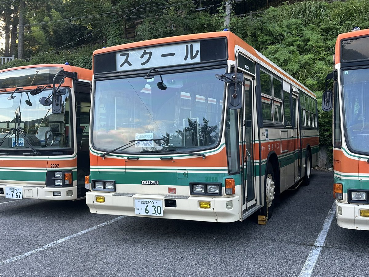 a2c1109's tweet image. 全但バスのキュービック630号。
無事に車検通過したようです。
もう一度春夏秋冬を味わえそう😏
#全但バス #キュービック #夢つばめ