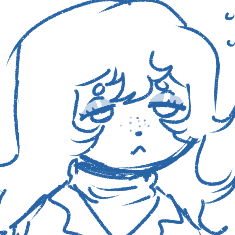 anyadoodles's tweet image. pondering