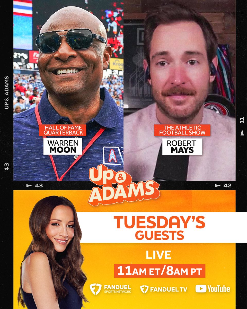 Up & Adams tweet media