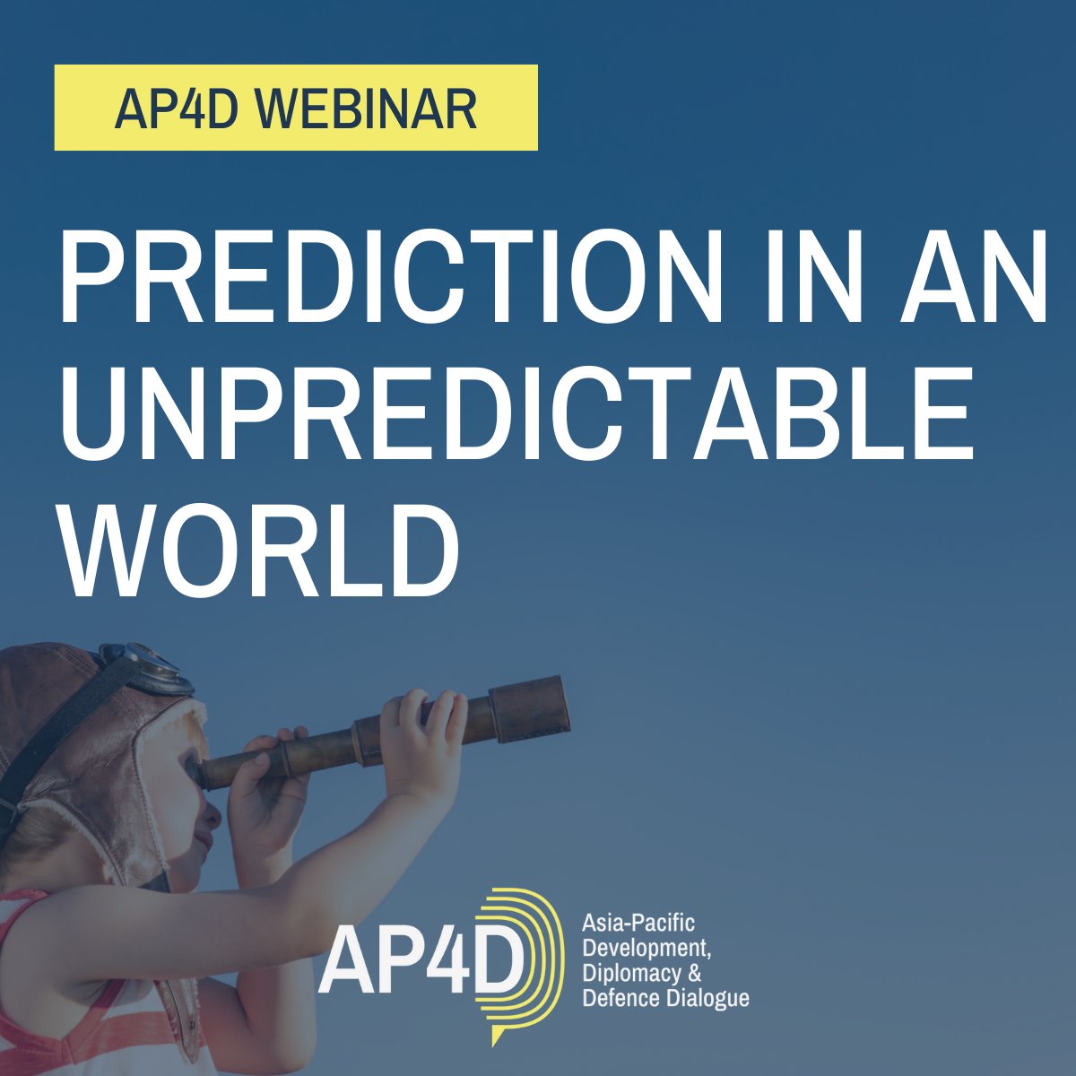 AsiaPacific4D's tweet image. 🚨#AP4D webinar🚨

How do organisations manage risk and make decisions in an increasingly unpredictable and fast-moving world?

Join us on Thurs 31 July, 1-2:30pm AEST to hear from expert panelists on how they use forecasting.

Register via Zoom at us06web.zoom.us/webinar/regist….