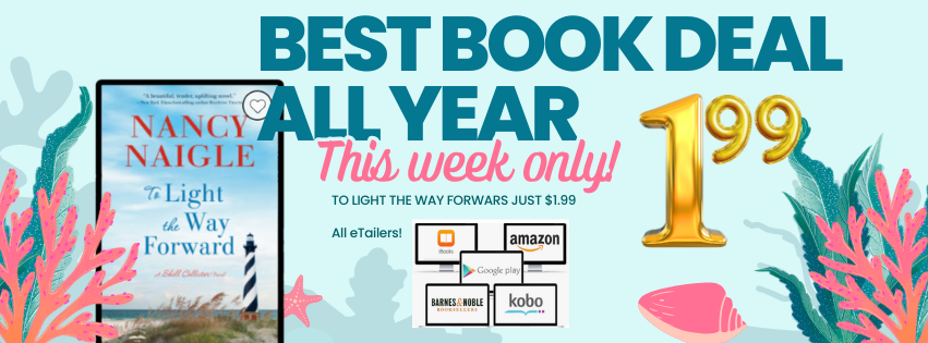 Grab it NOW .... this deal won't last. 
Just released April 29th! 
TO LIGHT THE WAY FORWARD
amzn.to/3GzLBJq    DEAL ON all eTailers.
#romance #beachread #shellcollector