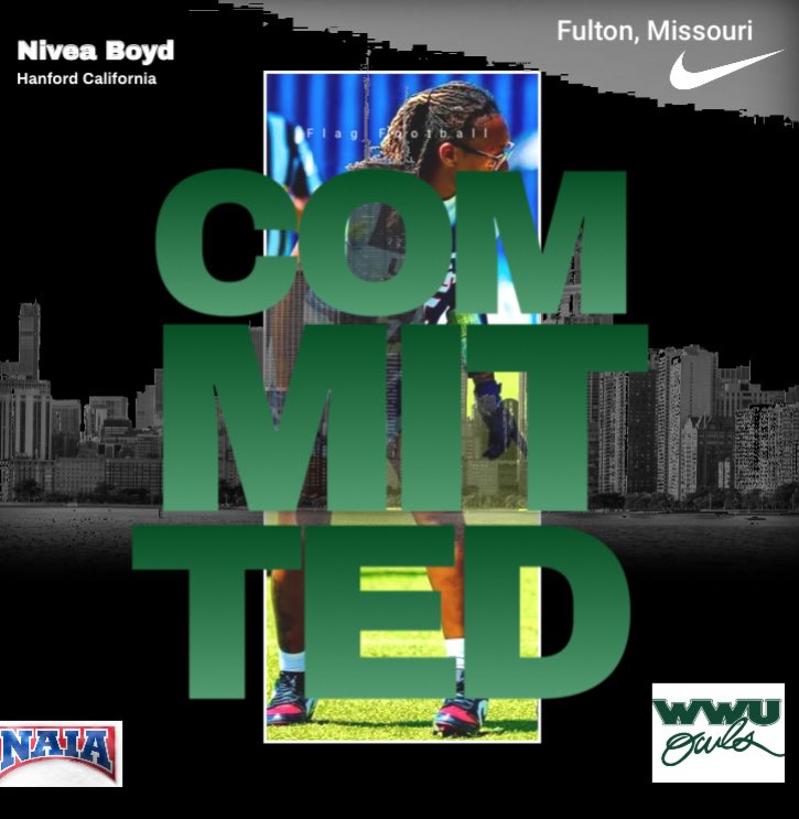 niveaboyd's tweet image. Im excited to announce my commitment to William Woods University 馃張馃挌 #womenflagfootball