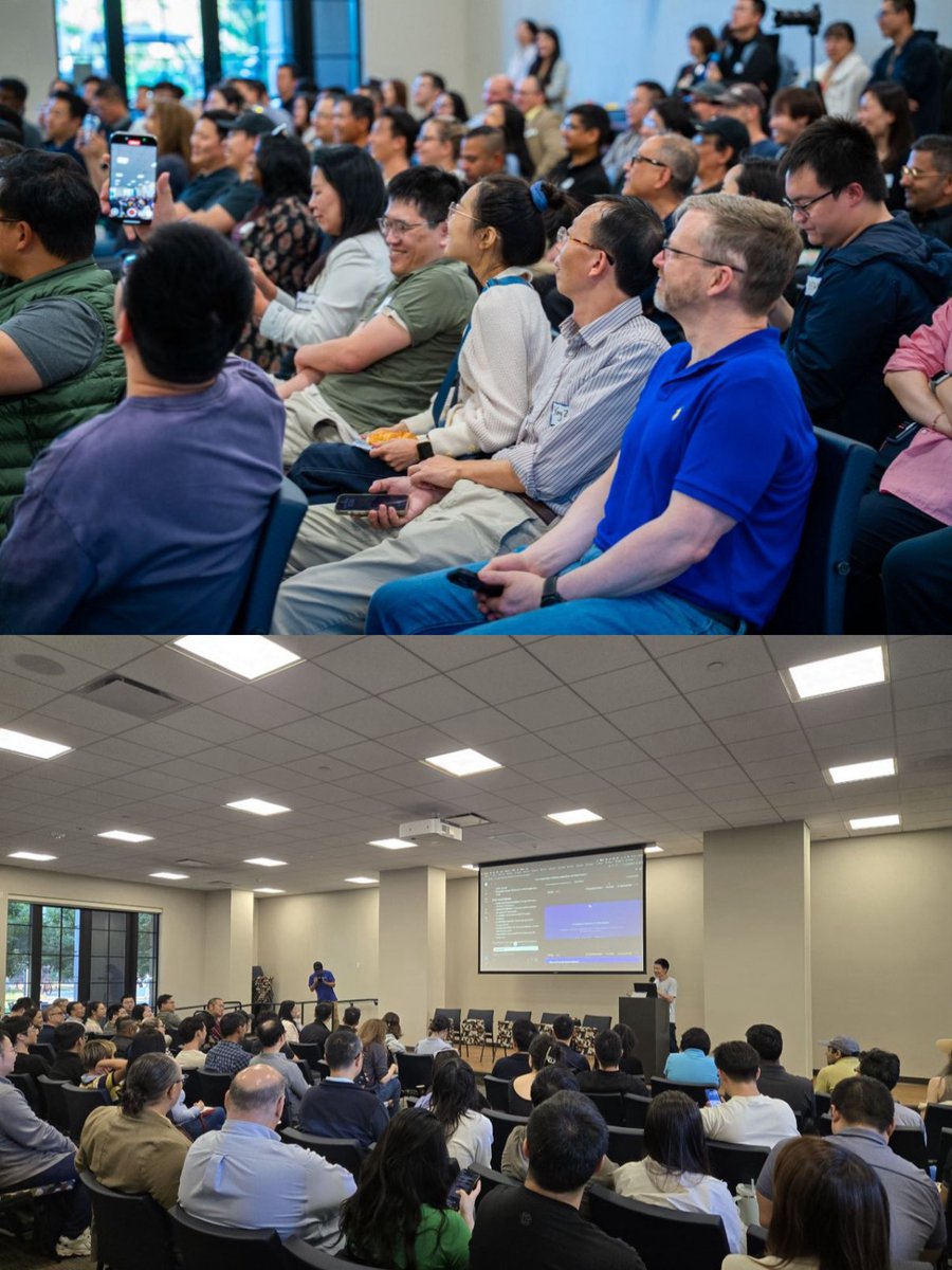 genaiassembling's tweet image. AI Agent Meetup #5 at Stanford: Lenjoy Lin’s live demo + sharp insights from Ang Li, Elena Leung, Pushkar Nandkar, and Thomas Luo. From infra to autonomy — the agent future is near. Stay tuned!