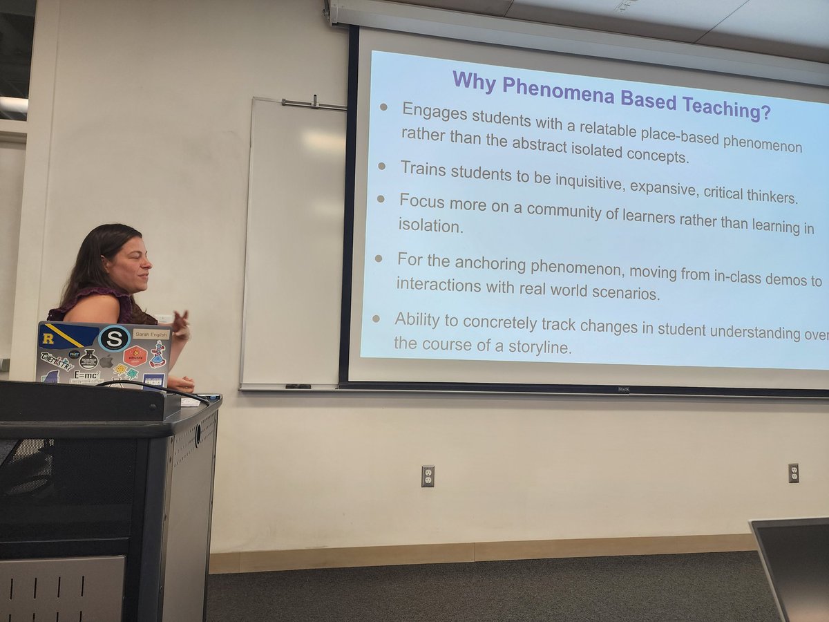 I realized too late that I wasn't in a good spot to get photos of <a href="/ashley_green2/">Ashley Green</a> and <a href="/SHChemistry/">Sarah English</a> workshop in using phenomena in the classroom, but it was a fantastic time of collaborating and sharing! #chemed2025 <a href="/ChemEd2025/">ChemEd 2025 CO School of Mines</a>