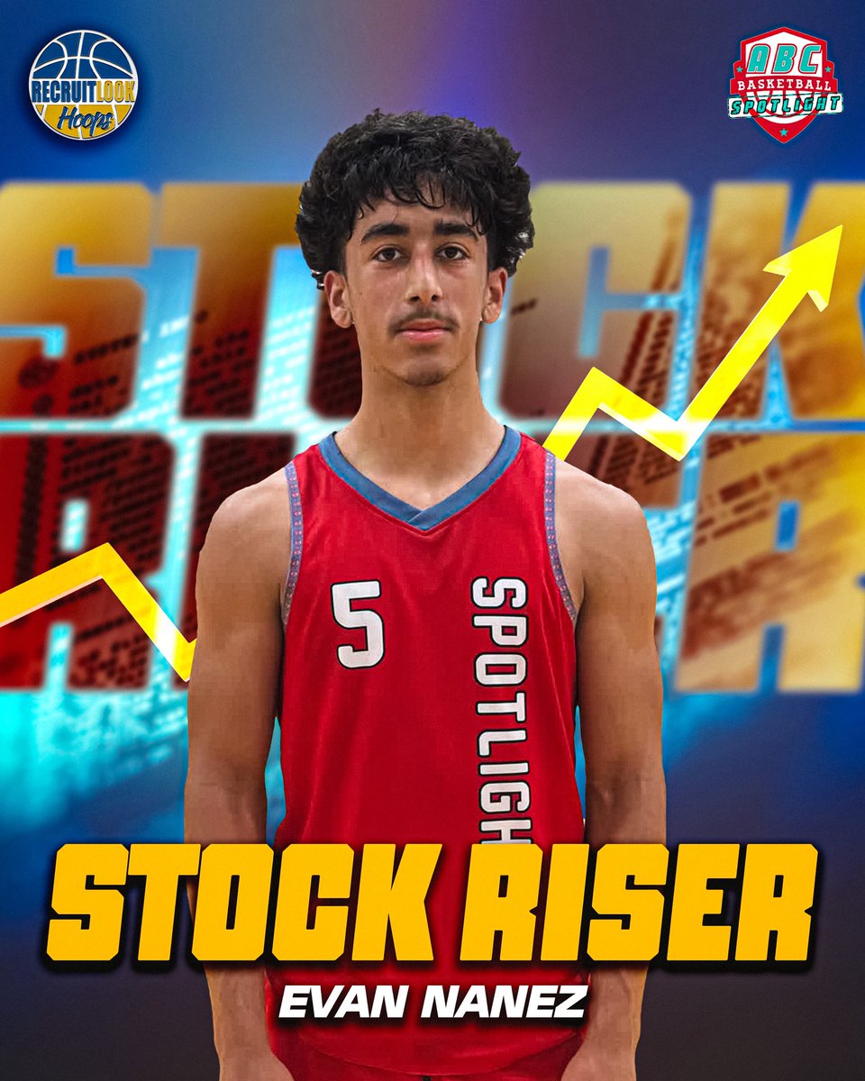 2028 | Evan Nanez | #RLHoops

Nanez has looked comfortable Vs. 17U Competition in Chicago. Providing steady offense as a 6th Man, currently leading all Freshmen in 3pt FG % &amp; Assists. 

He’s a quick release Shooter w/unlimited range. Picks his spots when to score and settles the