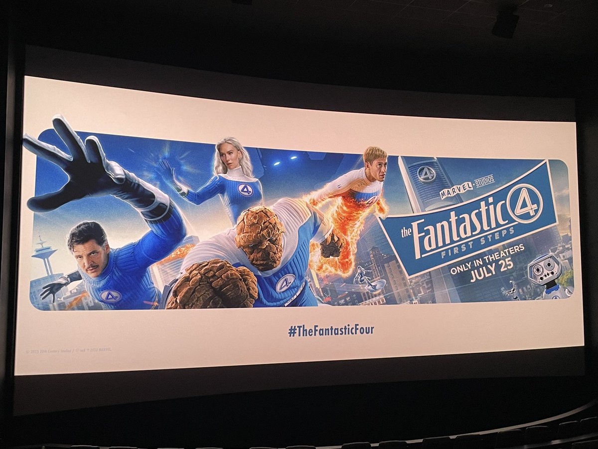 Mar_Tesseract's tweet image. Seated for a screening of #FantasticFour! Our most anticipated movie of the year!