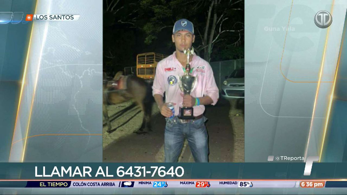 El joven Alcibíades Vergara Villarreal se encuentra desaparecido desde el pasado viernes en Las Tablas y sus familiares piden apoyo para ubicarlo.