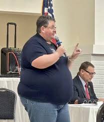 <a href="/RepFine/">Congressman Randy Fine</a> Shut the fuck up randy you fat bag of lard &amp; ass. fuckin grease filled  whale-human. Permanently pregnant clown. 8 chins 7 bellys, 3 asses .. fuckin ozempic-resiliant medical miracle out here you fuckin suitcase filled with cholesterol bacon &amp; shame
