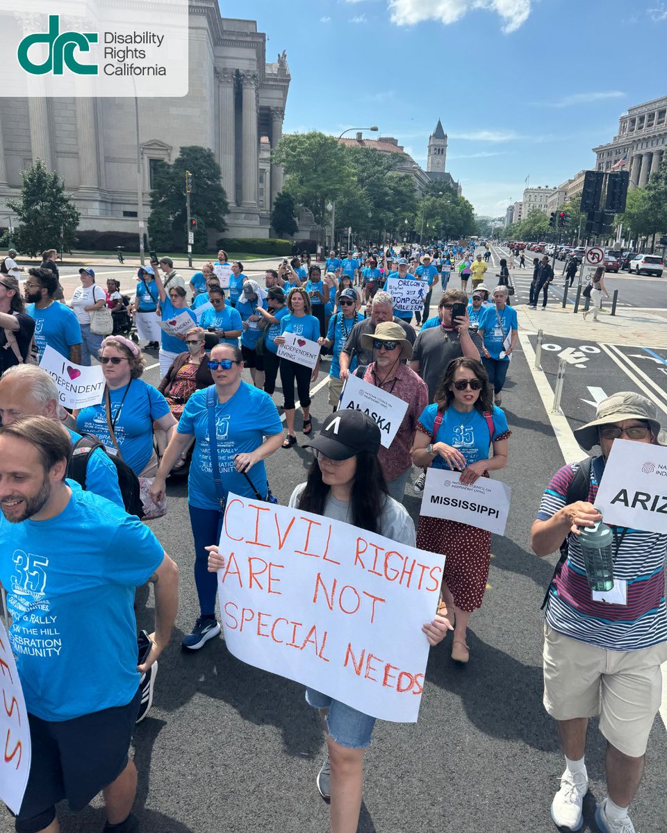 DisabilityCA's tweet image. It is Day 1 of the National Council on Independent Living's (NCIL) 2025 Annual Conference! DRC's CEO Andy Imparato and Associate Director of External Affairs Eric Harris are in Washington D.C. along with many of our friends and partners. For the next few days, disability…