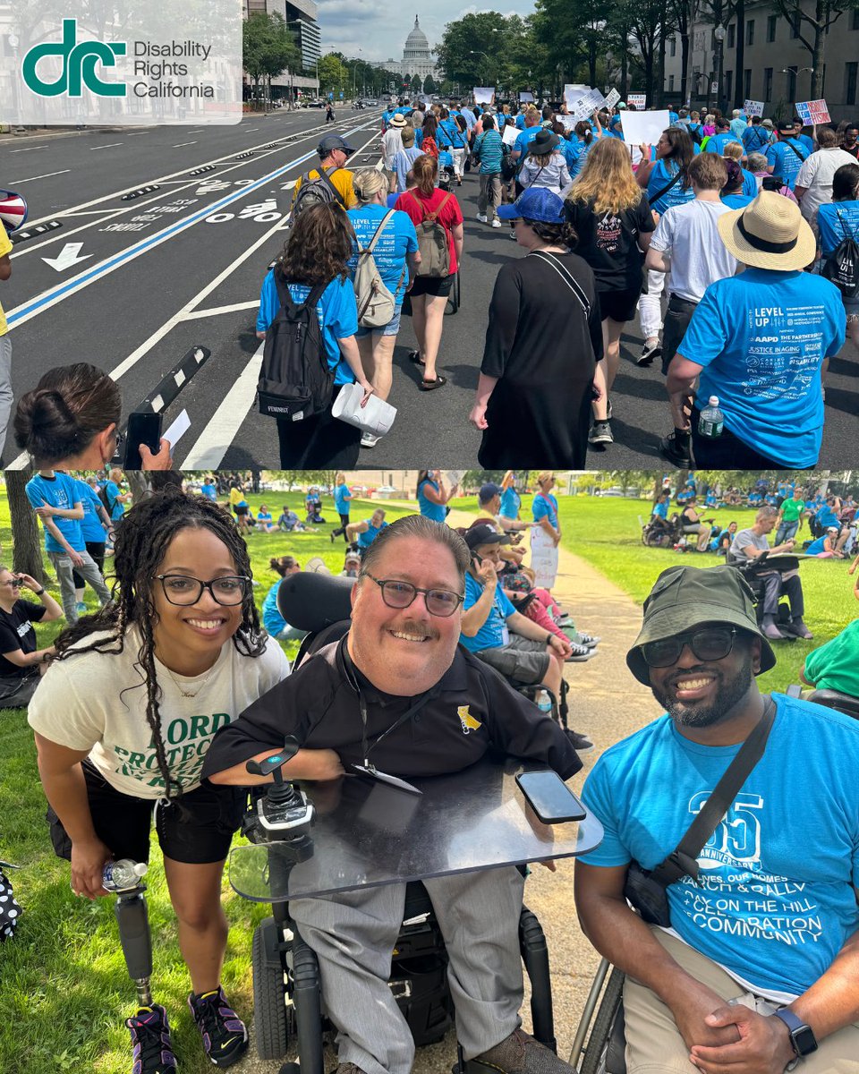 DisabilityCA's tweet image. It is Day 1 of the National Council on Independent Living's (NCIL) 2025 Annual Conference! DRC's CEO Andy Imparato and Associate Director of External Affairs Eric Harris are in Washington D.C. along with many of our friends and partners. For the next few days, disability…