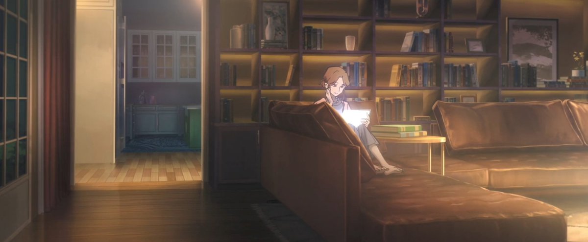 luolitbhx's tweet image. One of the things I wished they explored or elaborated more was Luoli's relationship with her mother... A lot of her screentime is basically just spent with her being on her device, and she mentions to Luo that "we've been neglectful towards her"