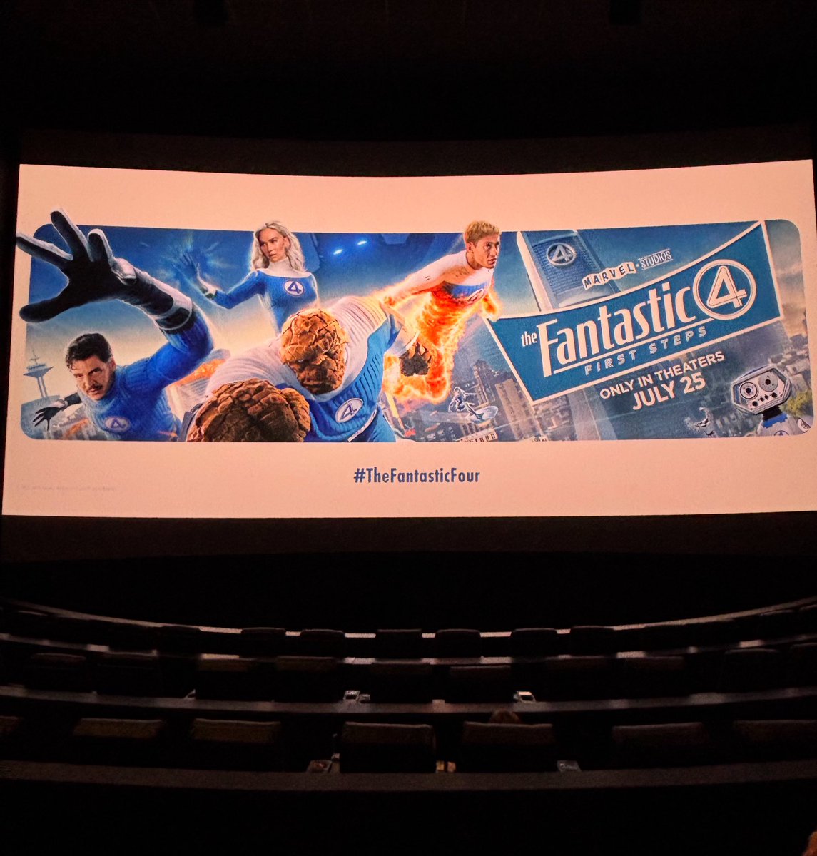 moviearcher's tweet image. Thank You #Marvel for the advanced screening of #thefantasticfour