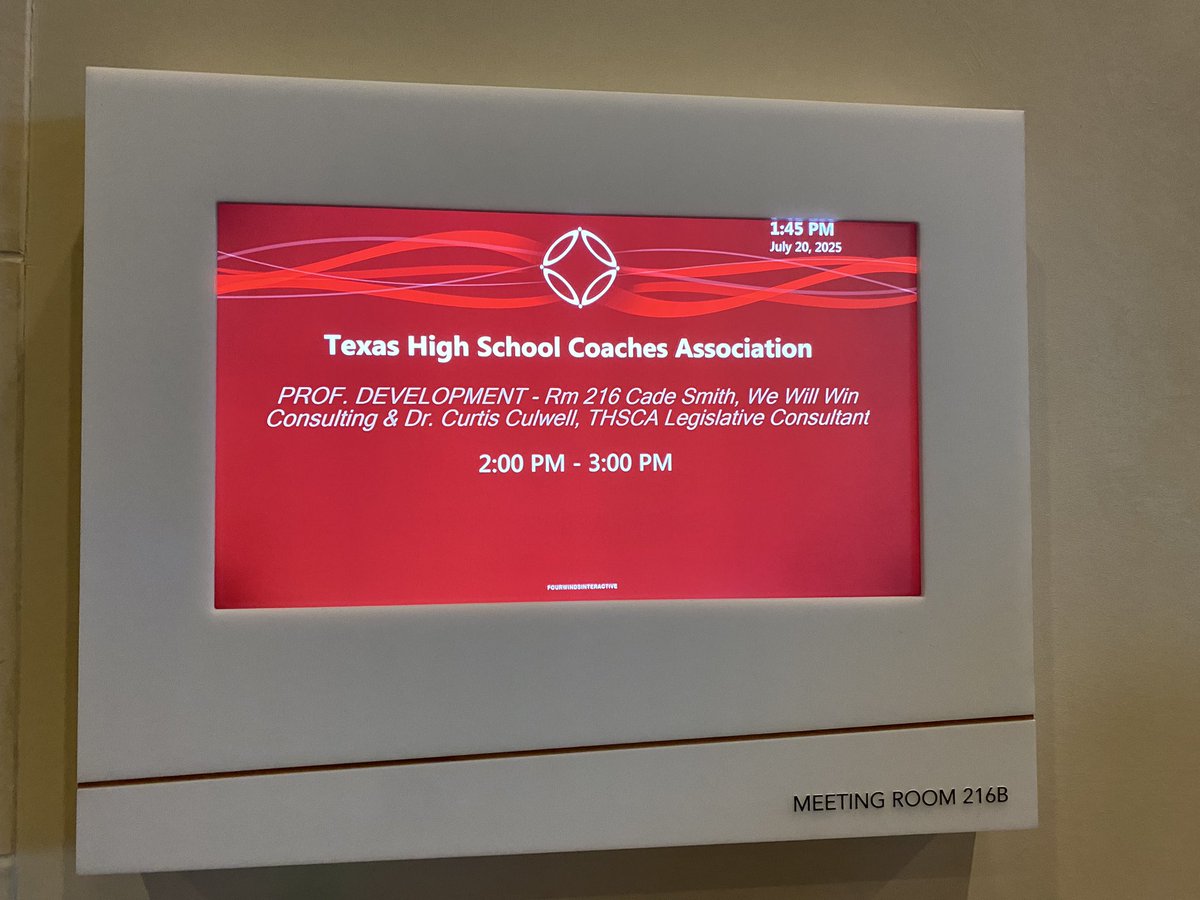 tbyrd2589's tweet image. Great few days of growth and fellowship at @THSCAcoaches Coaching School!
Nothing like the @HSUCowboys brotherhood! #HOOYAH #OneOfAKind