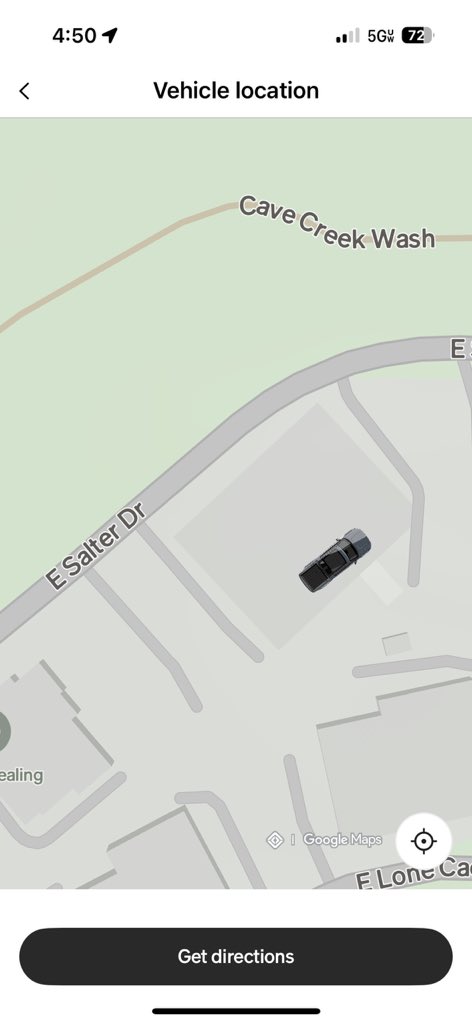 theOGLindy's tweet image. At least my Rivian dropped off Thursday made its way into the SC and isn’t baking in the desert lot for another day :)