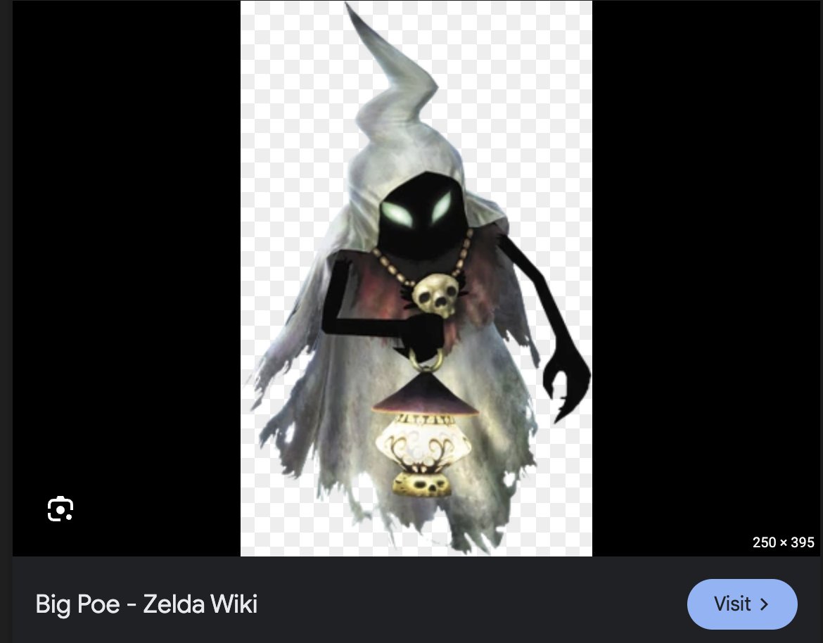 dissectpodcast's tweet image. Not sure if Tyler's a Zelda fan, but the game features a villain named "Big Poe."