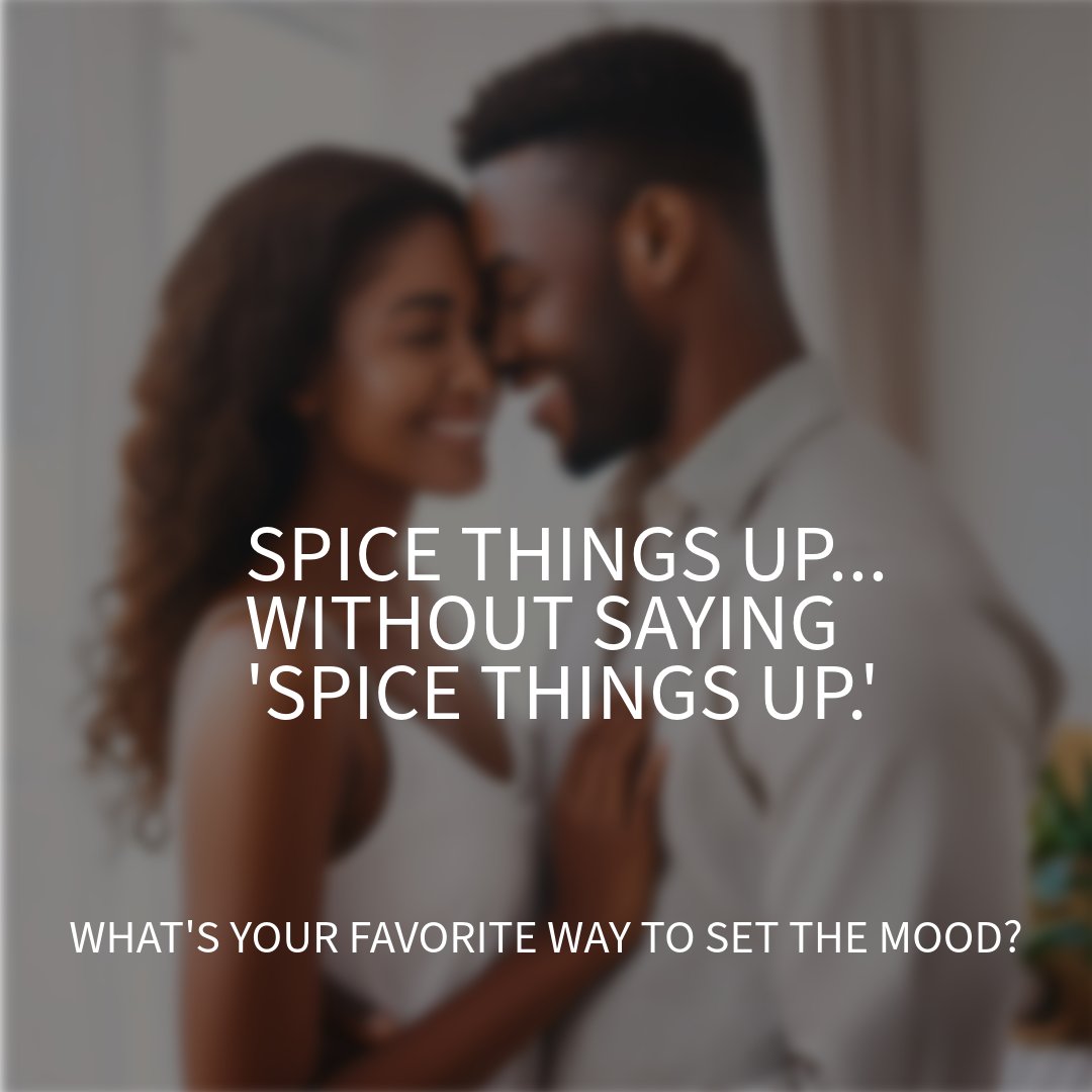 ✨ Spice things up… without saying 'spice things up.' What’s your favorite way to set the mood? 

Whether it's lighting, music, or a cozy setup, share your go-to tips! Get inspired at eDrugstore.com 💫  

#eDrugstore #MoodSetter #Inspiration