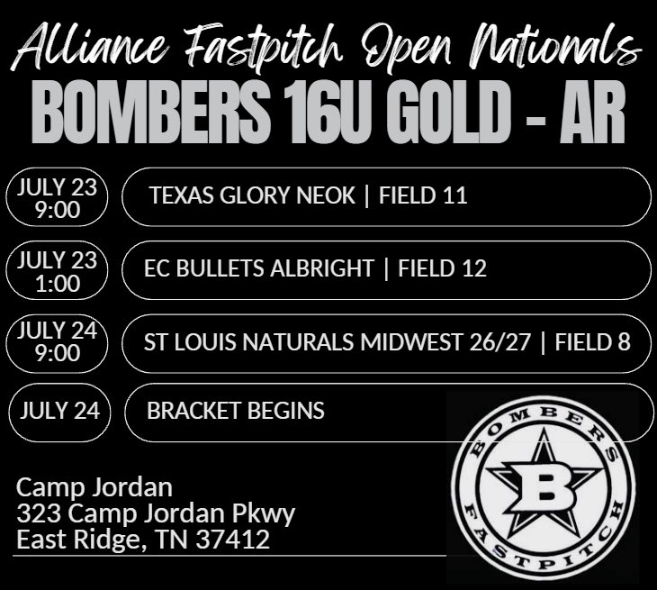 Anna Turner (@annaturner29) on Twitter photo Can’t wait for this weekend! Hope to see yall there!
<a href="/NataliePooleUSM/">Natalie Poole</a> <a href="/molly_fichtner/">Molly Fichtner</a> <a href="/kasey_grif/">Kasey Griffith</a> <a href="/whitjones25/">Whitney Jones</a> <a href="/CoachGill_MSU/">Ashley Gilland</a> <a href="/ChelseaEFarmer/">Chelsea Farmer</a> <a href="/BombersGoldAR/">Bombers Gold 16U - AR</a> <a href="/AxeEmJackson/">Coach Jackson</a> Can’t wait for this weekend! Hope to see yall there!
<a href="/NataliePooleUSM/">Natalie Poole</a> <a href="/molly_fichtner/">Molly Fichtner</a> <a href="/kasey_grif/">Kasey Griffith</a> <a href="/whitjones25/">Whitney Jones</a> <a href="/CoachGill_MSU/">Ashley Gilland</a> <a href="/ChelseaEFarmer/">Chelsea Farmer</a> <a href="/BombersGoldAR/">Bombers Gold 16U - AR</a> <a href="/AxeEmJackson/">Coach Jackson</a>