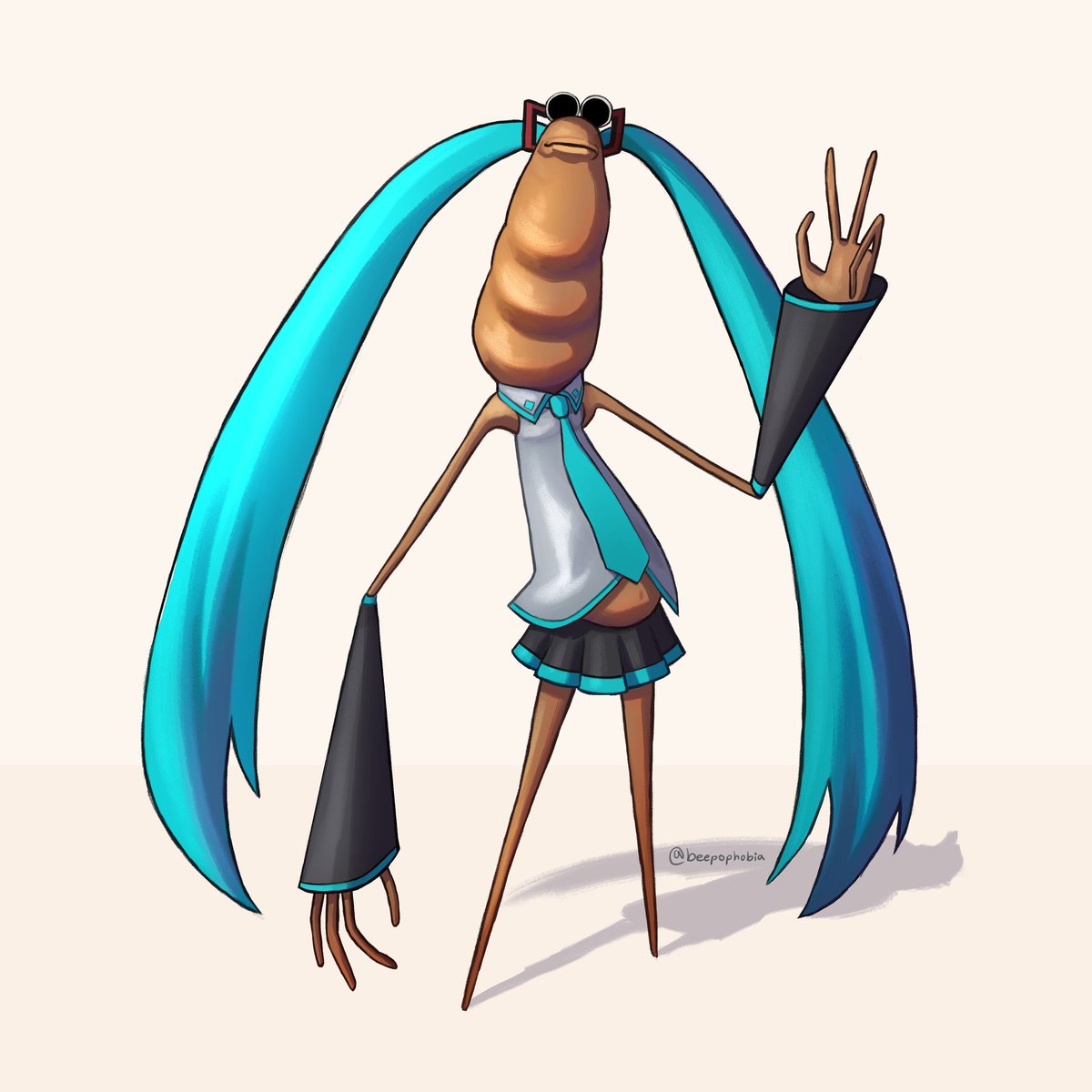 Hey #marcustheworm #roflgator #hatsunemiku