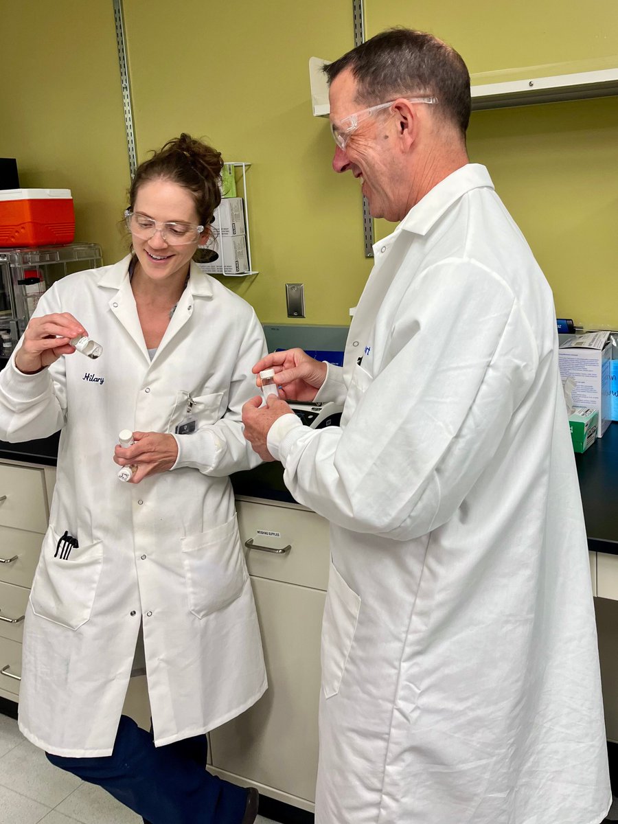 It's not every day a retired four-star Admiral steps into our lab. ⭐⭐⭐⭐ We had the honor of hosting Adm. John Richardson (USN Ret., former CNO + Zeno board member) for a hands-on look at our work building next-gen nuclear batteries.