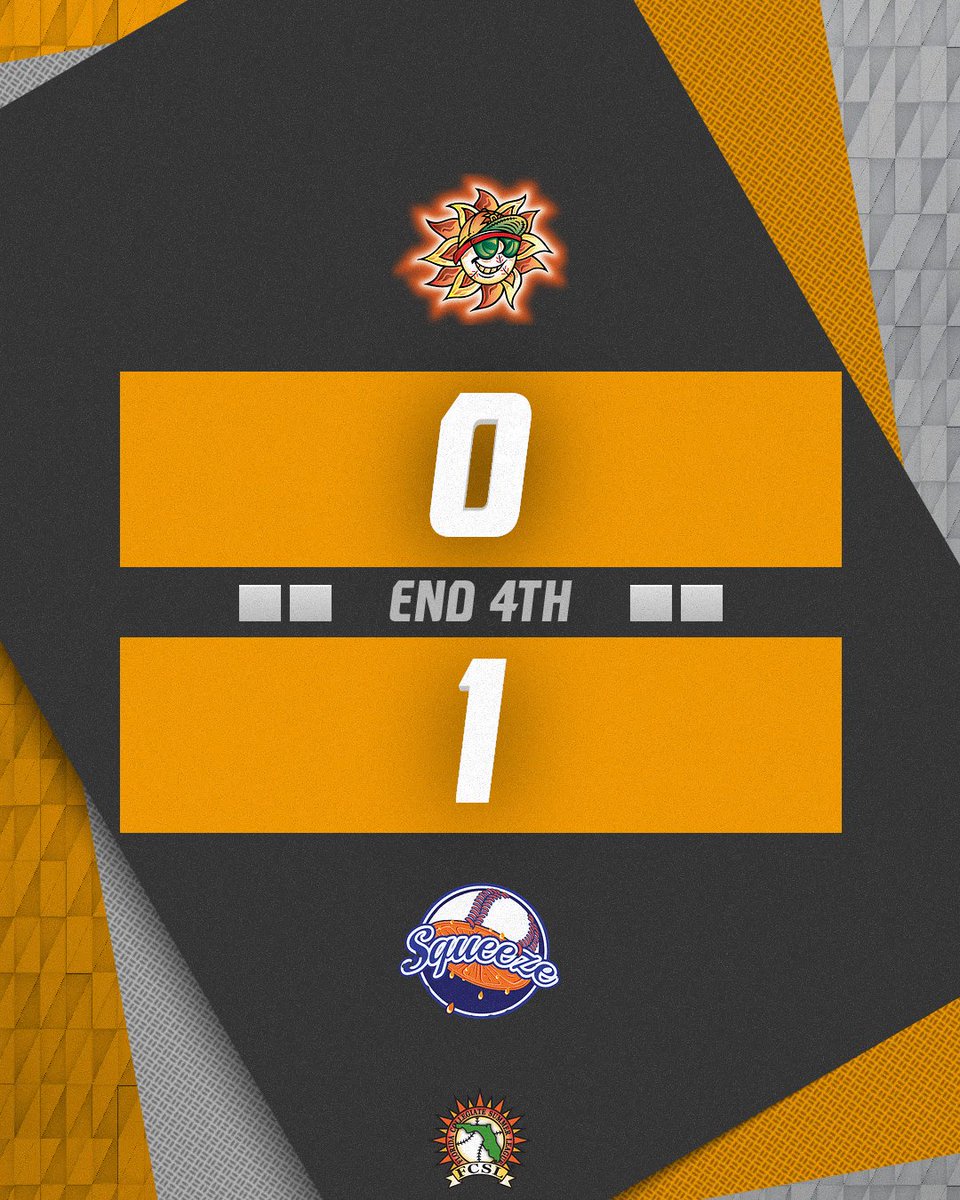 DeLandSuns's tweet image. END 4 - A double play ends the Suns' hopes in the fourth.
Heading to the fifth, the Suns still trail Winter Garden by a 1-0 score.
