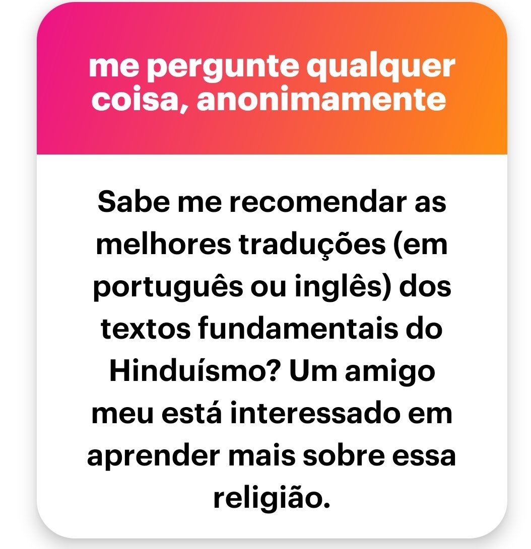 Arysofre's tweet image. Textos fundamentais do hinduísmo é mt coisa, eu acho q as traduções do Ralph Griffith são boas, mas N tenho certeza.