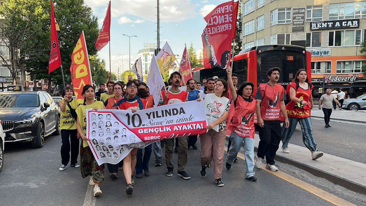 rasihcan17's tweet image. 10. Yılında Suruç&apos;un İzinde, Gençlik Ayakta!