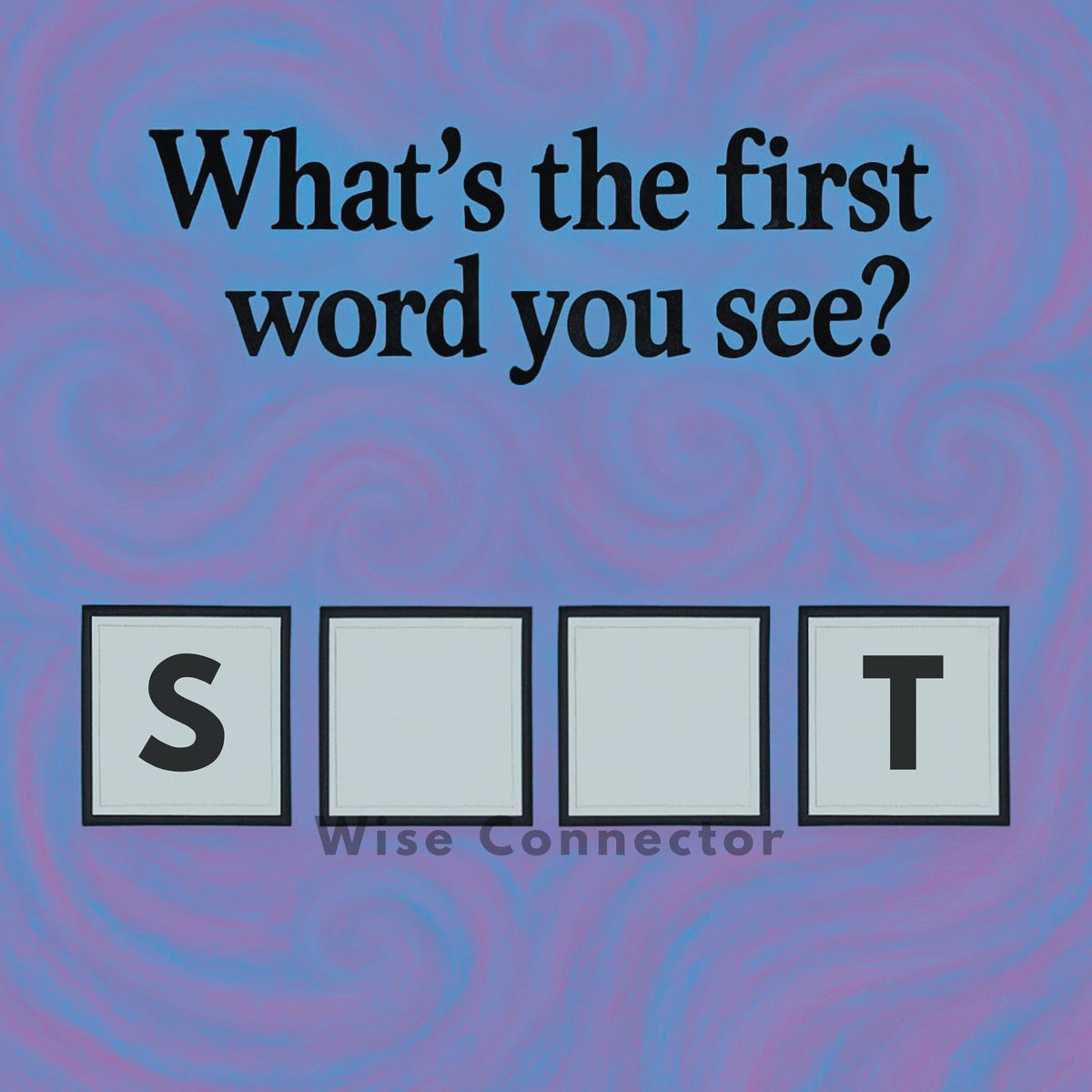 wiseconnector's tweet image. FIRST word