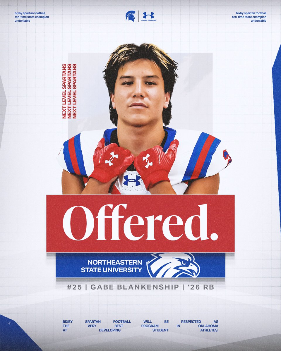 RecruitBixbyFB's tweet image. 🚨 🚨 @gabe_blank @NSU_Football @BixbySpartanFB