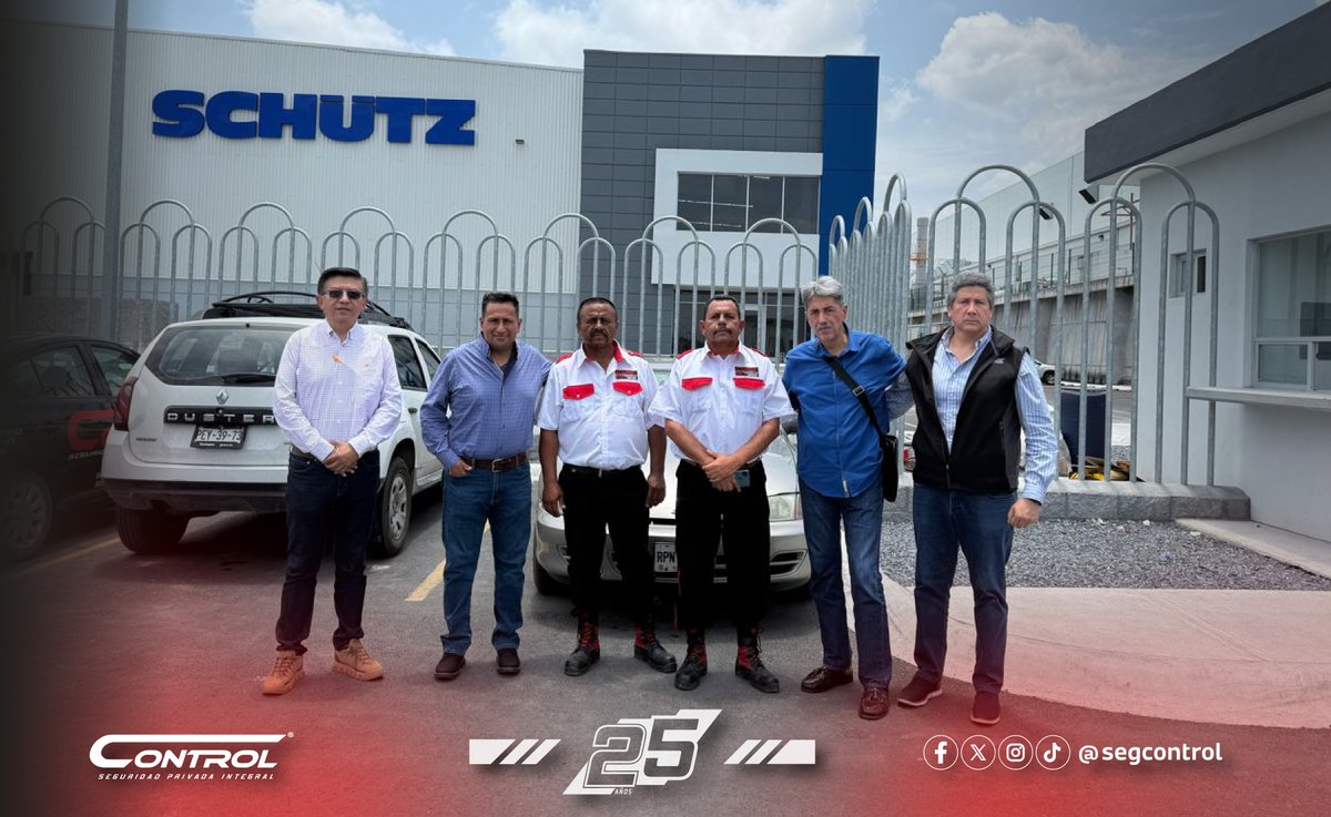 🔹 En Control, seguimos avanzando con fuerza en Pesquería Monterrey.

Damos la más cordial bienvenida a Hugo Arenas, quien se incorpora como Gerente en la zona, y a nuestros Directores operativos y administrativos.

¡Juntos vamos #ConTodo! 💪

#25añosencontrol🎖 #GuardiasControl