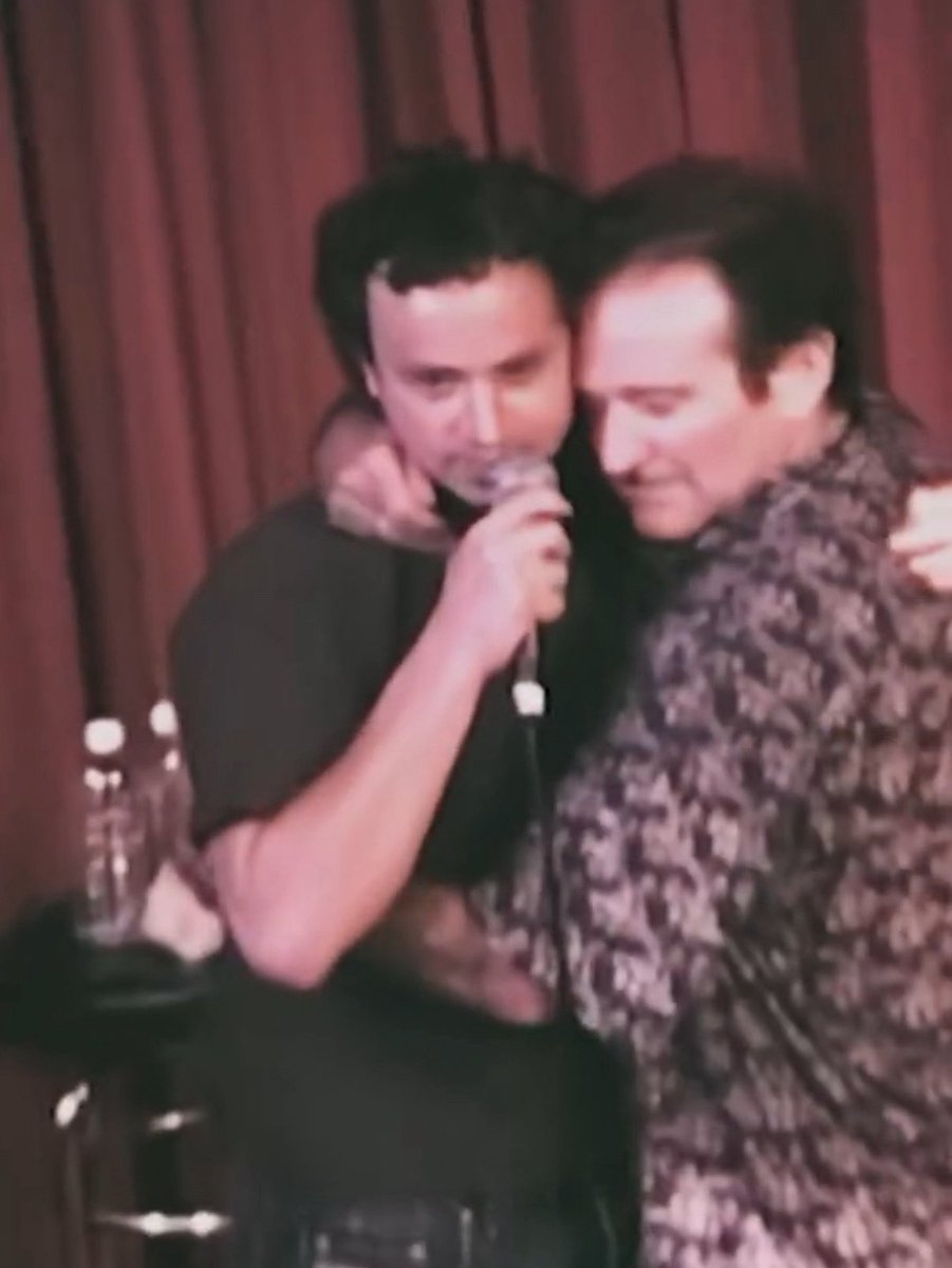 PaulyShore's tweet image. Happy birthday to the beautiful Robin Williams. He would have been 74 today. What a brilliant comedian and a kind soul. Love you and miss you, buddy. We’re keeping them laughing down here for you. Love, Pauly