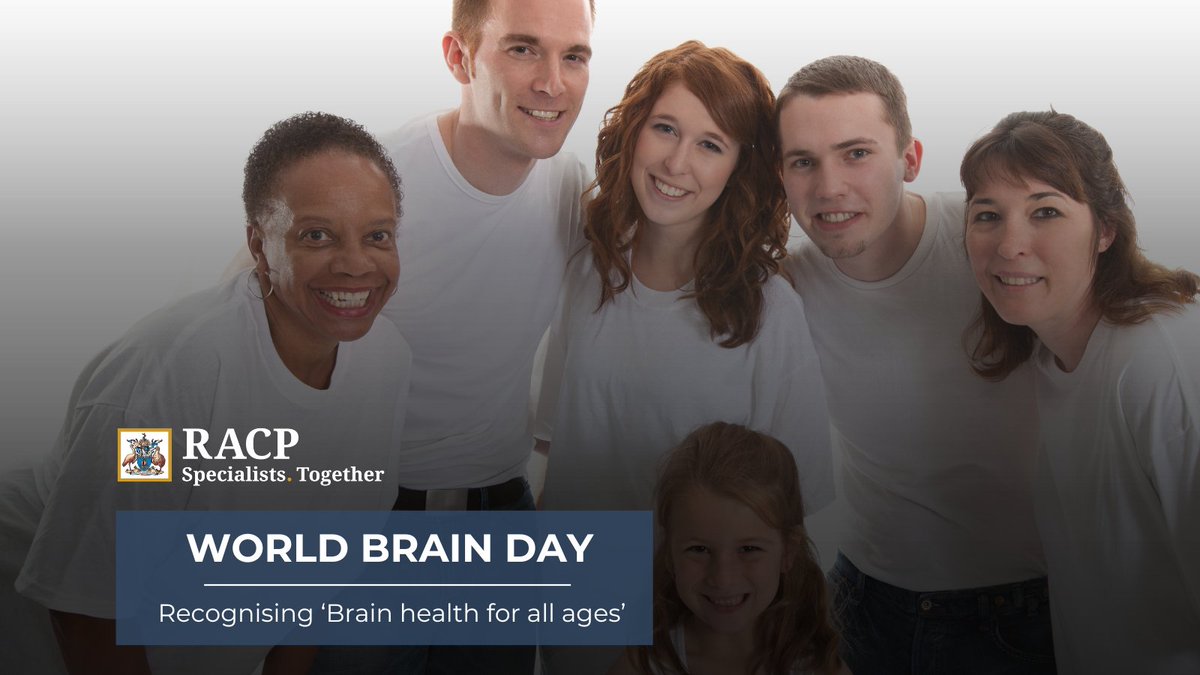 TheRACP's tweet image. Today is "World Brain Day". We pay tribute and recognise all of our RACP Fellows and Trainees who work in this space, in particular Professor Tissa Wijeratne FRACP, Senior co-leader on the #WorldBrandDay #WBD2025 #BrainHealthForAllAges #ANZAN