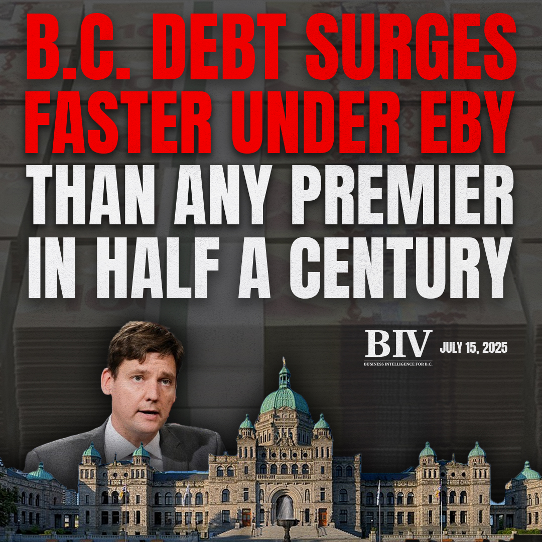 Conservative_BC's tweet image. David Eby is now the biggest debt driver British Columbia has seen in over 50 years.
Record spending. Record deficits. Nothing to show for it but chaos, waste, and skyrocketing debt.
We need a new and serious government that will restore fiscal responsibility. #bcpoli