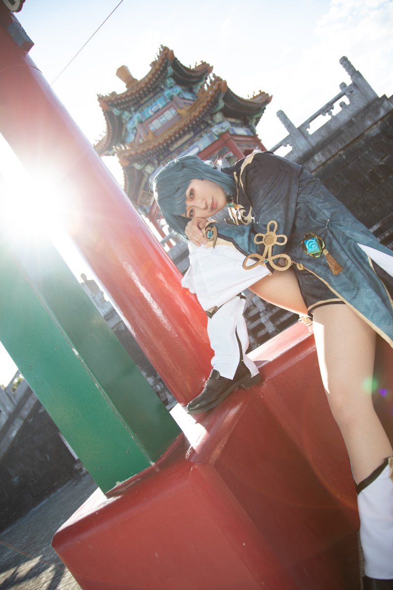 pipi_desun's tweet image. 原神コス再掲～