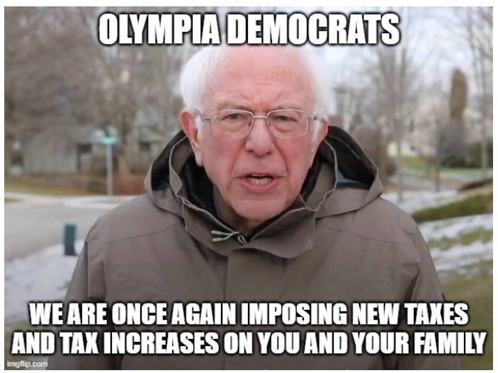 WashingtonSRC's tweet image. Like clockwork. Once again, Olympia Democrats and Gov. Bob Ferguson passed new taxes & tax increases into law, after squandering a $15 BILLION surplus and losing $1.17 BILLION.
Washington State has a spending problem, not a revenue problem. #GovernmentGreed #StopTheGreed #waleg