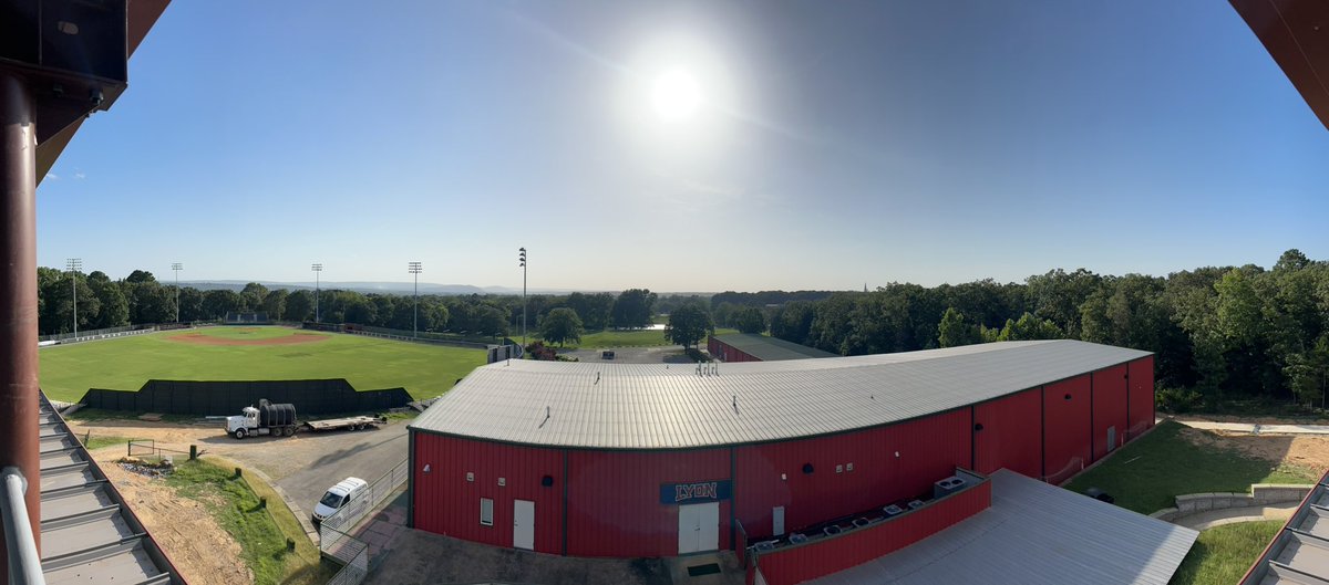 CoachJonesLyon's tweet image. Stadium views. @_Lyon_Football