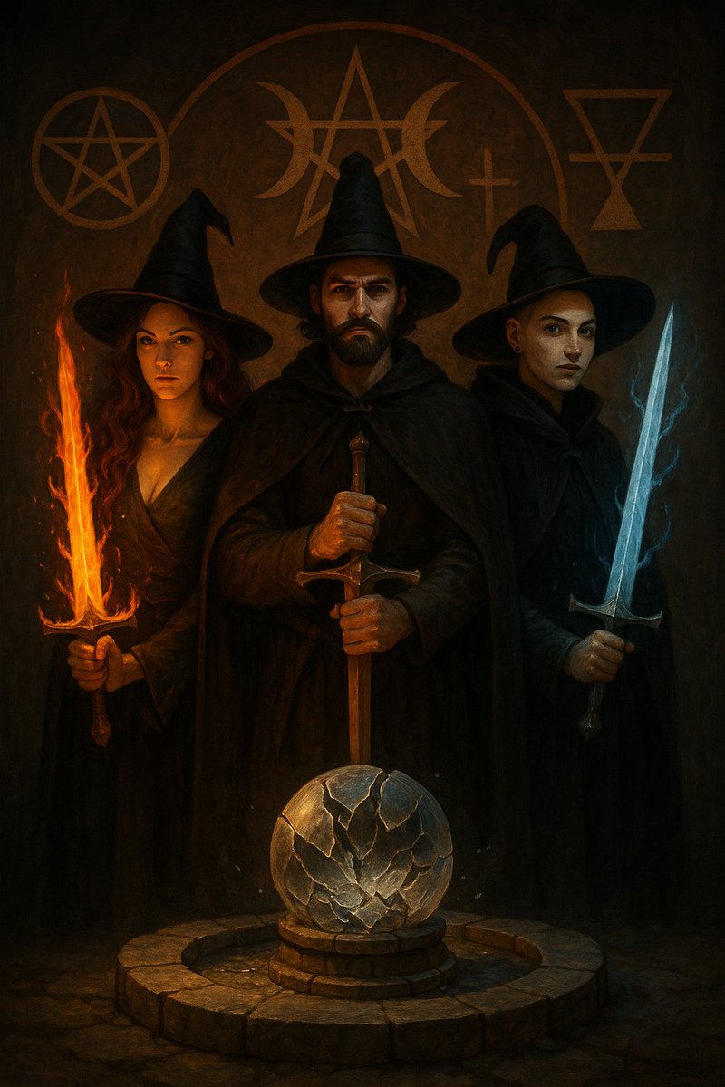 shatteredorb's tweet image. A Card For You, A Read From Me
Evening Reading - The Third Sword, Sorrow
Full write up on links in profile.
Be Safe & Be Well.
Love ❤️🔮
#witch #tarot #thoth #shaman #blessedbe #evening #night #moon #reading #three #swords #Sorrow #witchsday #faceit