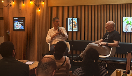 sebastianbea's tweet image. Thank you, @loukerner, for the engaging @CryptoMondaysNY discussion tonight @PubKey_NYC. It was also great to run into @fintechfrank at the event! If you couldn't make it but want to learn more about @ReserveOne_, comment below, and we'll continue the conversation virtually!