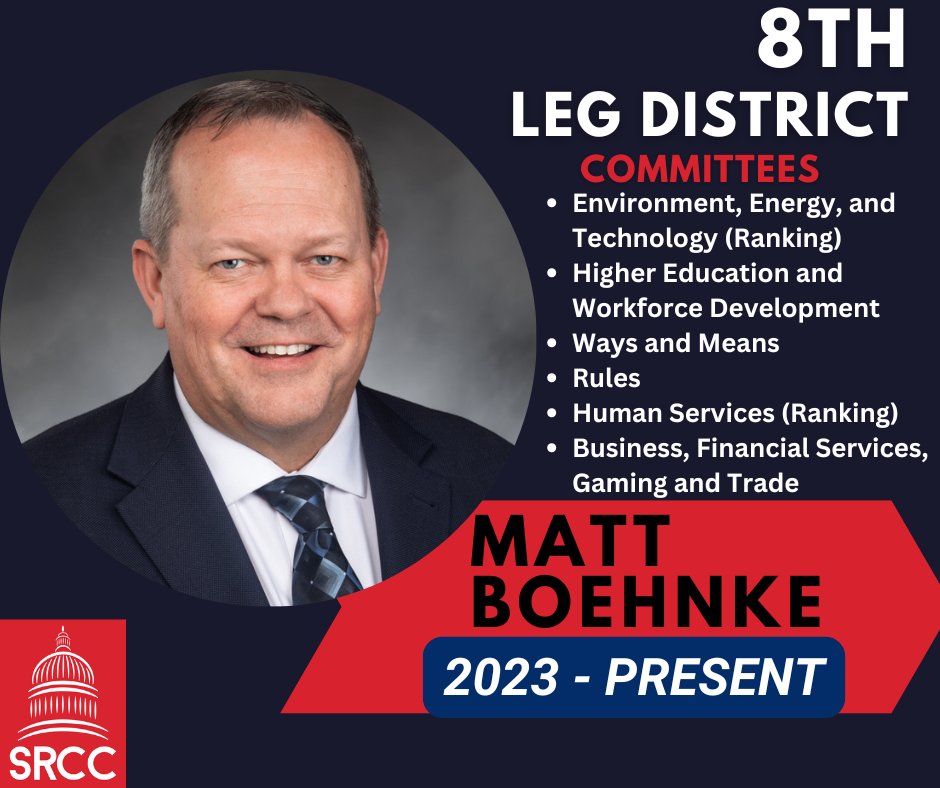 SRCC_WA's tweet image. 🌟 Sen. Matt Boehnke serves WA’s 8th District 🇺🇸. Retired Army Lt. Colonel 🚁, cybersecurity professor 🖥️, former Kennewick Councilmember and State Rep. 🏛️. He fights for innovation, public safety & strong communities. Husband, dad, and proud Tri-Citian 💪. #WALeg #Leadership