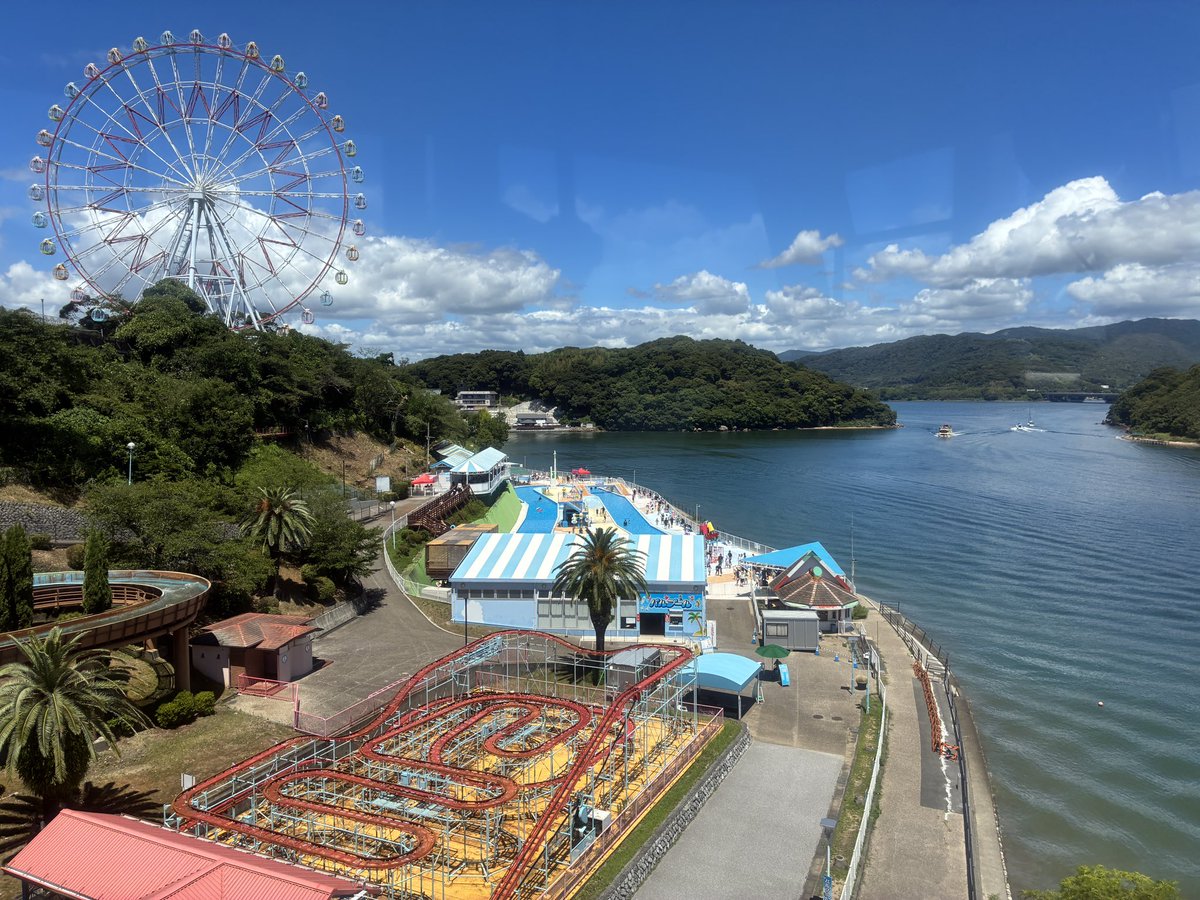 連休は日帰りで浜名湖にも行ってました。