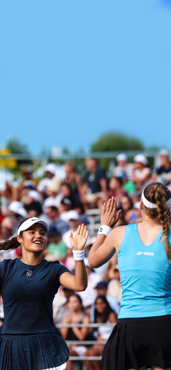 TennisWPHQ's tweet image. Team Rybacanu 🇰🇿🇬🇧
Emma Raducanu & Elena Rybakina | Tennis Wallpapers 📱
#MubadalaCitiDCOpen | @EmmaRaducanu | #WTA