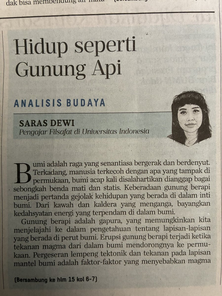 krn tdk dianggap lg sbg filsuf ibu ini banting setir menjadi ilmuwan kebumian