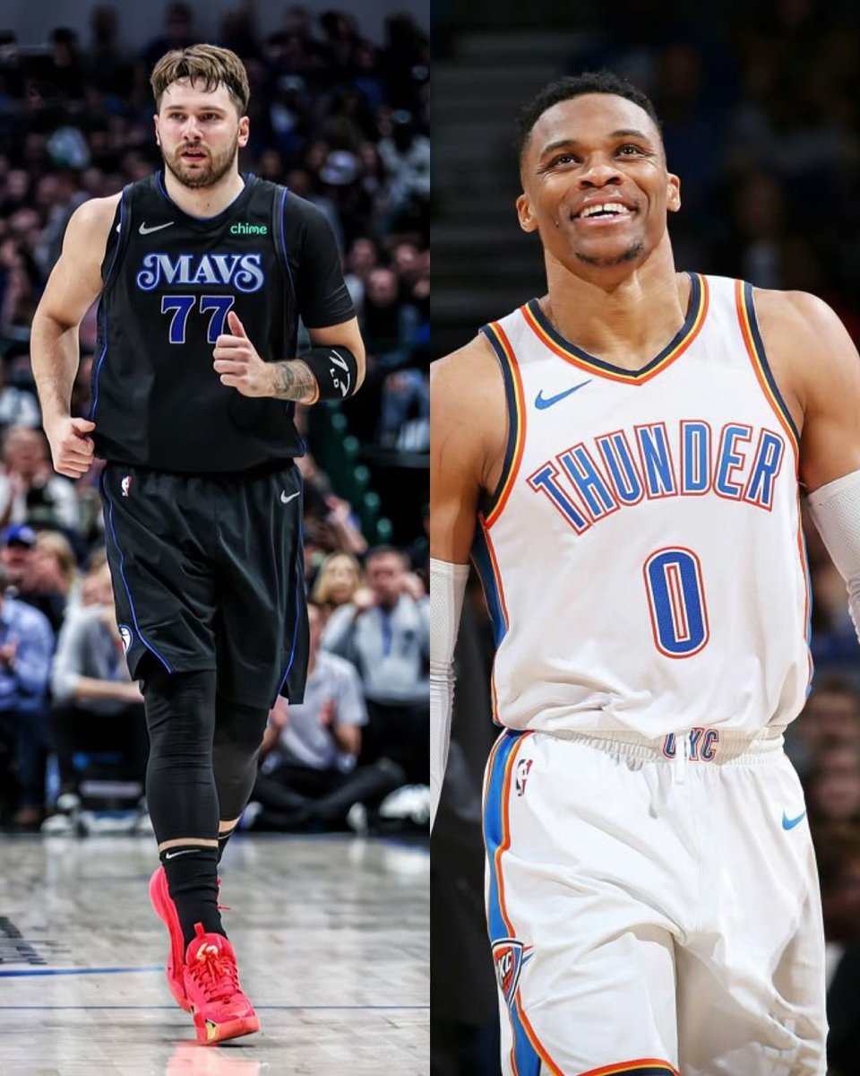 FeelLikeLuka's tweet image. In a heated debate right now, peak for peak 2017 Russ or 2024 Luka?