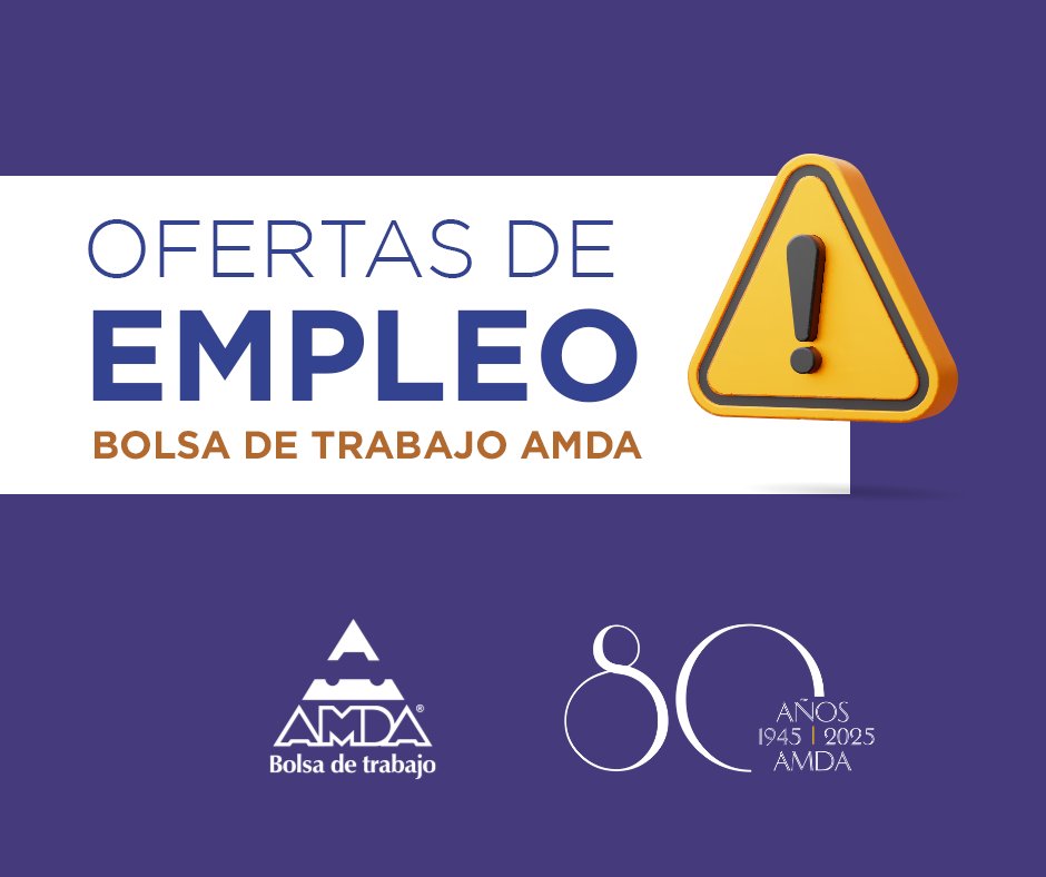 AMDA (@amdamx) on Twitter photo #BolsaDeTrabajoAMDA
Forma parte del sector automotor, aquí te presentamos algunas de las vacantes que la <a href="/BolsadeTrabajoA/">Bolsa Trabajo AMDA</a> tiene disponibles para ti:
🎯 Recepción - Cuernavaca, Morelos: amda.mx/job/recepcion-…
🎯 Auditor Contable - Tepic Nayarit: amda.mx/job/auditor-co…
🎯 #BolsaDeTrabajoAMDA
Forma parte del sector automotor, aquí te presentamos algunas de las vacantes que la <a href="/BolsadeTrabajoA/">Bolsa Trabajo AMDA</a> tiene disponibles para ti:
🎯 Recepción - Cuernavaca, Morelos: amda.mx/job/recepcion-…
🎯 Auditor Contable - Tepic Nayarit: amda.mx/job/auditor-co…
🎯