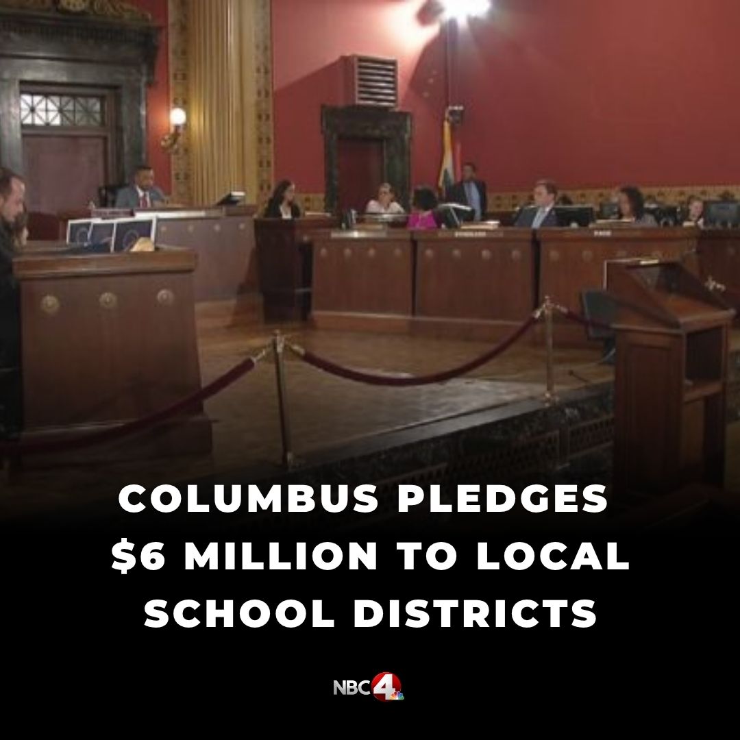 nbc4i's tweet image. The City of Columbus is paying surrounding school districts nearly $6 million, which is related to agreements concerning economic development and job creation. nbc4i.co/3IFmlC7?utm_me…
