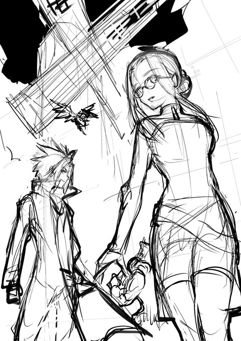 2日に分けて描こうって決めたけど
だからって手の込んだ構図にしたら
アニゼットというより恋愛税編のイメージボードっぽくなったので没
あと多分2日で1時間ちょっとかけても終わらない… 