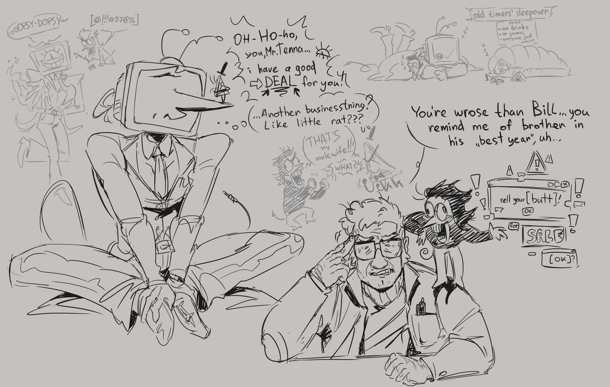 rokki_maniac's tweet image. i can't barely fit all my thoughts on one canvas GOD!
nvw......upper right interaction is my fav, ya know.
#spamtenna and #billford at your service, my queers!
