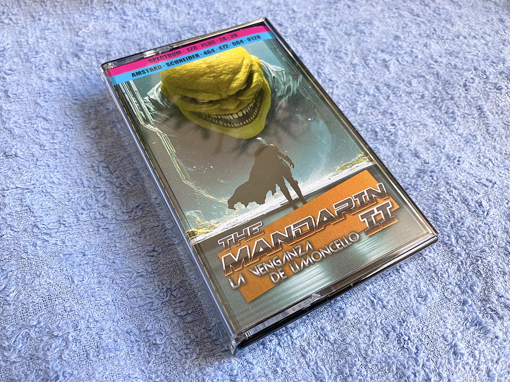 star2024's tweet image. Por supuesto que ello conlleva juegos nuevos: Vuelve a casa @_mananuk con la edición regular de THE MANDARIN 2, un doble combo ZX/CPC en la misma cinta. Versión Spectrum [ matranet.net/boutique/zx/ma… ] y versión Amstrad [ matranet.net/boutique/cpc/m… ].